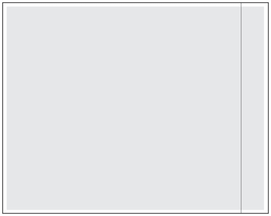 9.5 x 12″ Clear Face Packing List Envelopes Unprinted 1000 Per Case