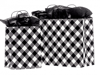 Black & White Buffalo Plaid